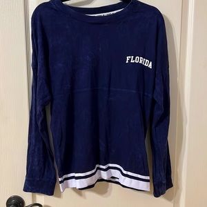 Oversized navy long sleeve